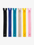 Набор молний «Спираль», №3, неразъёмные, 20 см, 12 шт., разноцветный - Фото 1