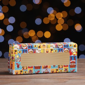Коробка складная "Снегурка поп-арт", 17 х 7 х 4 см