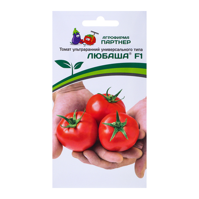 Семена томат «Любаша», F1, детерминантный, низкорослый, 0.1 г, «Партнер»