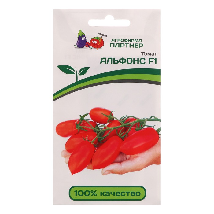 Семена томат "Альфонс" F1,детерминантный,низкорослый 10 шт. - Фото 1