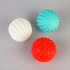 Набор мячей для собак «Косточка в подарок», 3 мяча - Фото 2