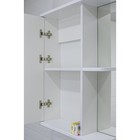 Зеркало шкаф для ванной комнаты Айсберг Норма 1-50, левый - Фото 4