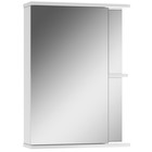 Зеркало шкаф для ванной комнаты Айсберг Норма 1-50, левый - Фото 5
