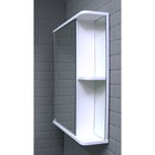 Зеркало шкаф для ванной комнаты Айсберг «Норма 1-55», левый - Фото 2