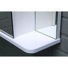 Зеркало шкаф для ванной комнаты Айсберг «Норма 1-55», левый - Фото 4