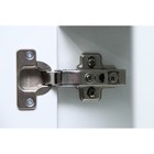 Зеркало шкаф для ванной комнаты Айсберг «Норма 1-55», левый - Фото 5