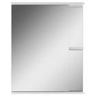 Зеркало шкаф для ванной комнаты Айсберг «Норма 1-55», левый - Фото 9