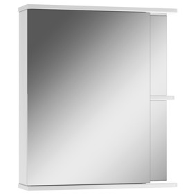 Зеркало шкаф для ванной комнаты Айсберг Норма 1-60, левый