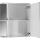 Зеркало шкаф для ванной комнаты Айсберг Норма 1-60, правый - Фото 2