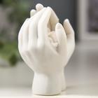 Фигурка полистоун «Ангелочек спящий в ладошках», 6.7×5.5×4.3 см - Фото 3