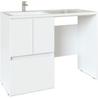 Тумба «Айсберг. Норма», левая/правая, 1200×480×879 мм, под раковину Cosmos 120, цвет белый - Фото 1