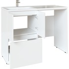 Тумба «Айсберг. Норма», левая/правая, 1200×480×879 мм, под раковину Cosmos 120, цвет белый - Фото 4