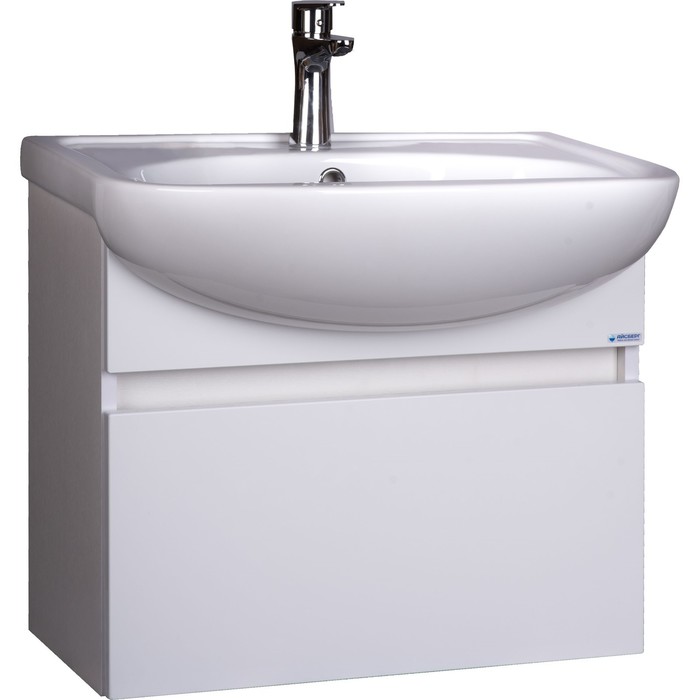 Тумба Айсберг Классик под раковину Элегия 50, подвесная, с одним ящиком - Фото 1