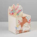 Коробки для мини букетов «FLOWER», 12 × 20 × 10 см - Фото 1
