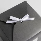 Коробка подарочная складная, упаковка, «№1», 18 х 18 х 18 см - фото 21402241