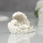 Фигурка полистоун «Белоснежный ангелочек, спящий в крыльях», 4×6.5×2.5 см, МИКС - Фото 3