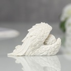 Фигурка полистоун «Белоснежный ангелочек, спящий в крыльях», 4×6.5×2.5 см, МИКС - Фото 5