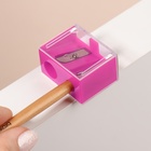 Точилка косметическая, с крышкой, двойная, МИКС - Фото 7