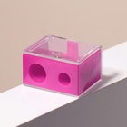 Точилка косметическая, с крышкой, двойная, МИКС - Фото 9