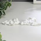 Фигурка полистоун «Ангелочек спящий с сердечком», 2.5×6.5×3 см, МИКС - Фото 1