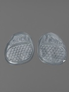 Полустельки для обуви, с протектором, силиконовые, 9×7 см, пара, прозрачные - Фото 2