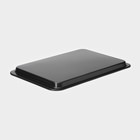 Противень Доляна «Жаклин. Прямоугольник», 47.5×31.5×2.5 см, антипригарное покрытие, чёрный - Фото 4