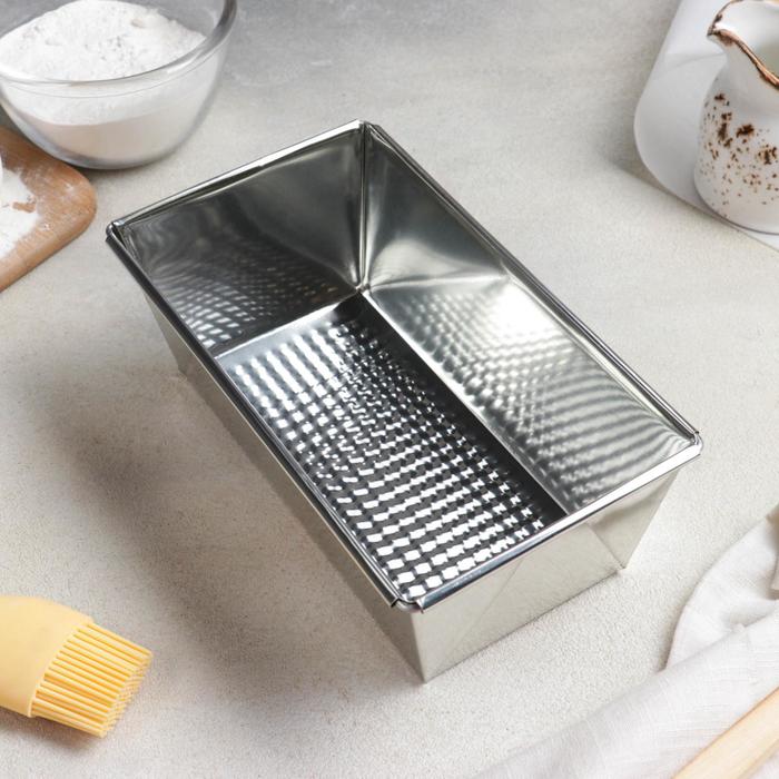 Форма для выпечки Доляна «Хлеб», 11.5×21 см - Фото 1