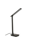 Настольная лампа СТ111, 6 Вт, LED, 400 лм, 26×16×31 см, чёрная - фото 122217327