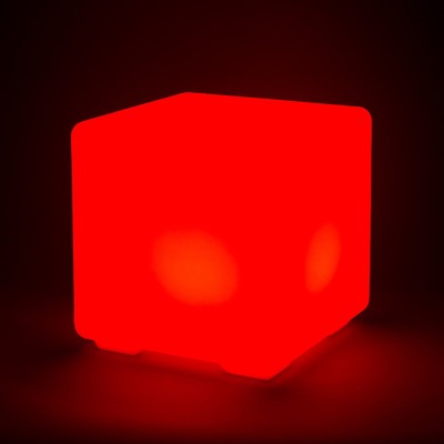 Напольный Светильник Cube 400 LED RGB, цвет белый, IP65