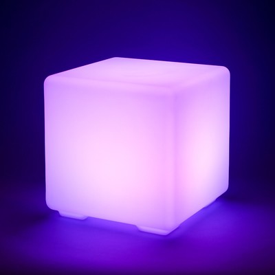 Напольный Светильник Cube 400 LED RGB, цвет белый, IP65