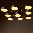 Люстра 1316/9GR LED 216Вт 3000-6000К серый 87х87х17 см BayerLux 5572108 - фото 13997194