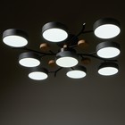 Люстра 1316/9GR LED 216Вт 3000-6000К серый 87х87х17 см BayerLux 5572108 - фото 13997196