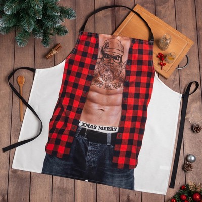 Фартук "Этель" Для самого сильного 71х73см, 100% хлопок, саржа 190 гр/м2