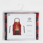 Фартук новогодний «Этель», 71×73 см, 100% хлопок, саржа 190 г/м² - Фото 7