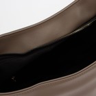 Сумка женская на молнии, цвет пудра - Фото 3