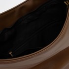 Сумка женская на молнии, цвет коричневый - фото 21402509