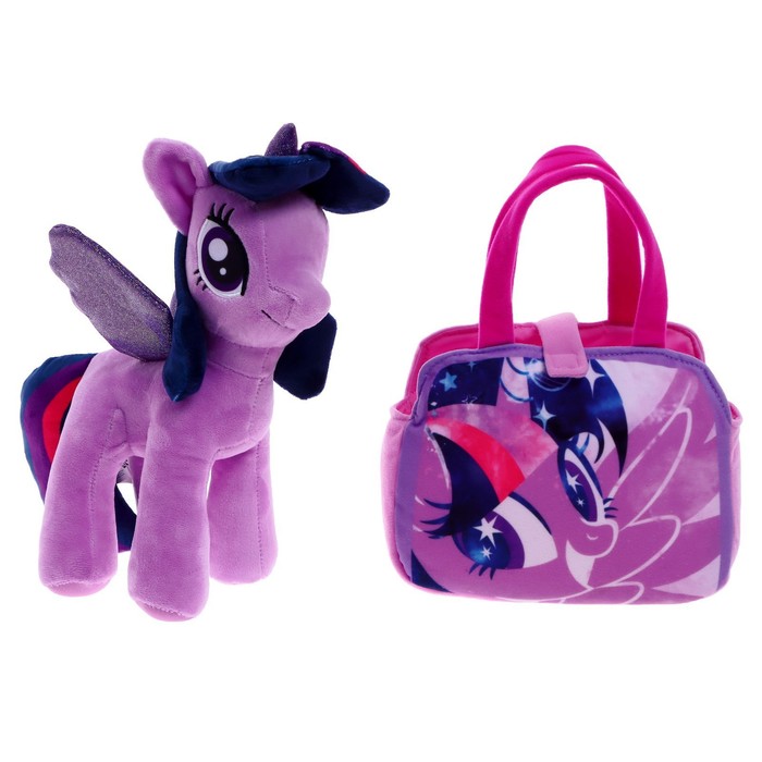 Мягкая игрушка «Пони Искорка» в сумочке, My Little Pony, 25 см - Фото 1