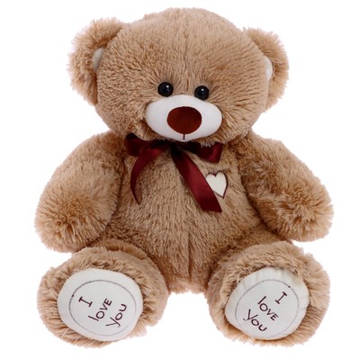Мягкая игрушка «Медведь Арчи» 65 см, кофейный