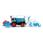 Трактор инерционный «Комбайн», с прицепом, цвет МИКС, уценка 7509393