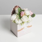 Коробки для мини букетов «GIRL», 12 × 20 × 10 см - Фото 3
