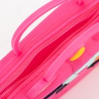 Сумка детская на молнии, цвет розовый - Фото 3