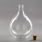 Бутыль стеклянная «Дамижана», 11 л, с крышкой - Фото 2