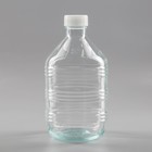 Бутыль стеклянная «Рифлёная», 5 л, с крышкой - Фото 1