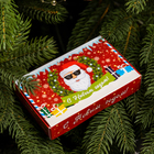 Подарочный набор "Дед мороз 2024" для автомобилиста, набор автоаксессуаров: коврик для телефона, ароматизатор, брелок - фото 9467641