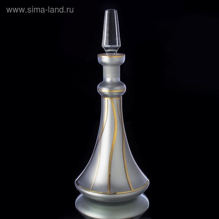 Графин "Silver satin" 850 мл, 15 × 15 × 36,5 см - Фото 1