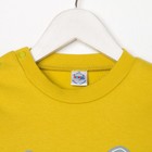 Лонгслив для мальчика, цвет горчичный, рост 86 см - Фото 2