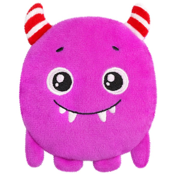 Мягкая игрушка-грелка «Разогрелка Монстрик Кис» с вишневыми косточками, 12 см - Фото 1