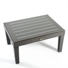 Набор садовой мебели «Калифорния», 2 кресла, стол, коричневый - Фото 3