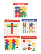 Конструктор обучающий «Умные пазлы», 138 деталей, набор карточек 6914563