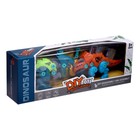 Конструктор винтовой «Мир динозавров», набор 2 штуки, 2 отвёртки 4 карточки, 50 деталей - Фото 7